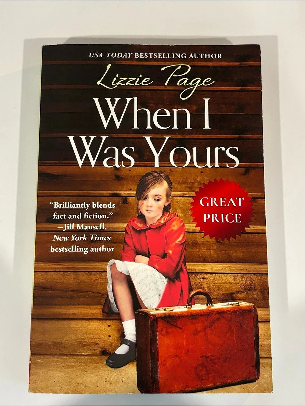 Forever When I Was Yours by Lizzie Page Paperback Novel
